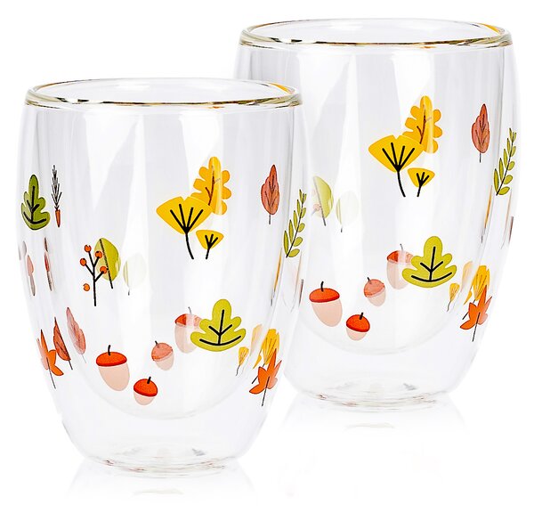 4Home Szklanka termiczna Autumn Hot&Cool 350 ml, 2 szt