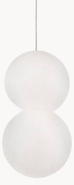 Lampa wisząca ze szkła i betonu Zero