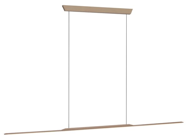Lampa Wisząca PURE, Surface, ściemnialny, antyczny mosiądz, salon, aluminium, nowoczesny