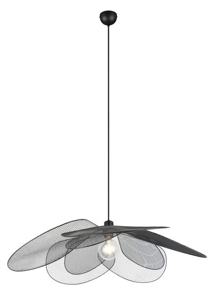 Lampa wisząca w kolorze matowej czerni ø 87 cm Fleure – Reality