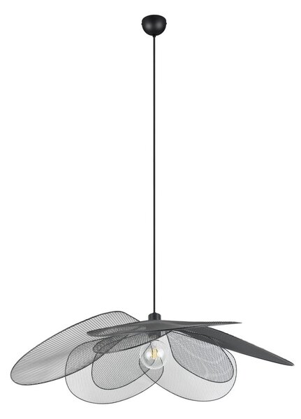 Lampa wisząca w kolorze matowej czerni ø 87 cm Fleure – Reality