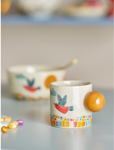 Ceramiczny kubek dla dzieci 155 ml Colorine – Bloomingville Mini