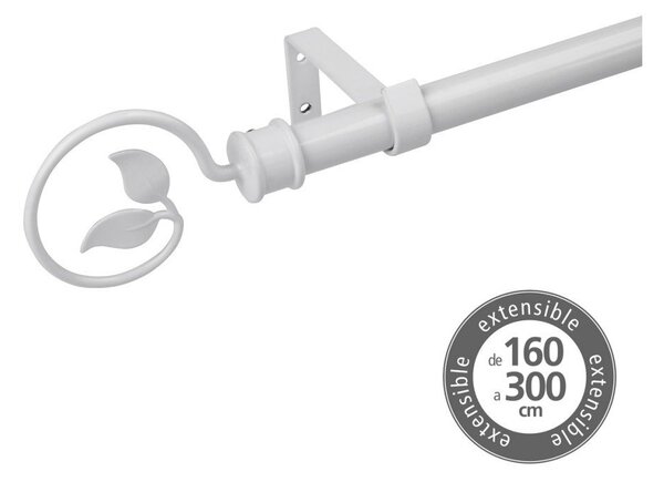Metalowy regulowany karnisz 160 - 300 cm – Casa Selección