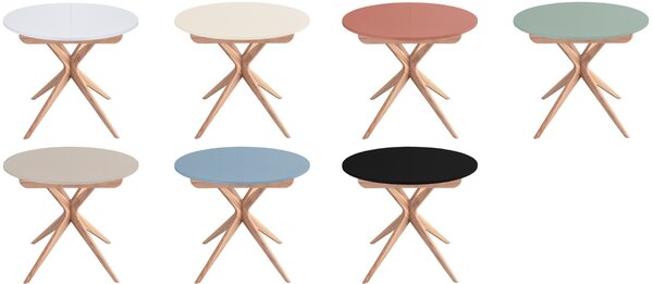 Okrągły stół Jubi MDF 90 cm rozsuwany do 130 cm
