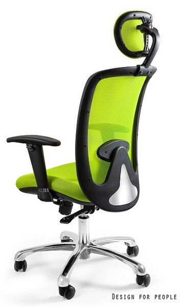 Ergonomiczny fotel biurowy Expander, tkanina kolor, zgodny z normą BHP