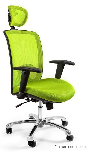 Ergonomiczny fotel biurowy Expander, tkanina kolor, zgodny z normą BHP