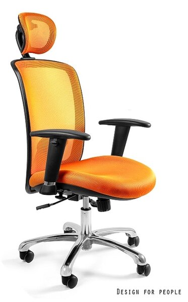 Ergonomiczny fotel biurowy Expander, tkanina kolor, zgodny z normą BHP