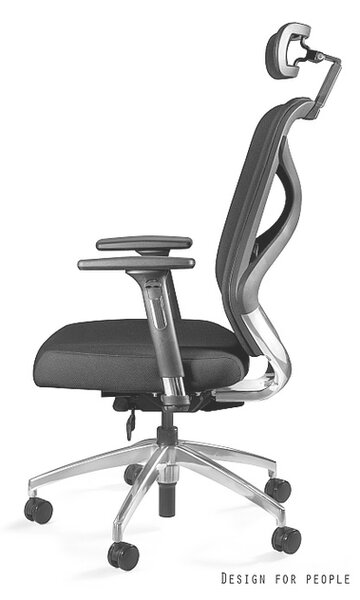 Ergonomiczny fotel biurowy Hero B-SM-2327 tkanina, zgodny z normą BHP