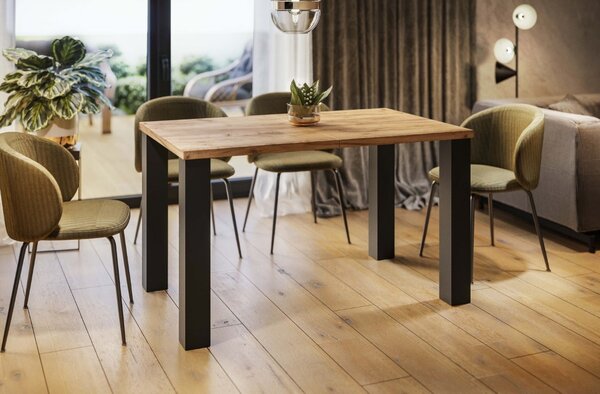 Stół Juka 215 z blatem 80x80 rozkładany do 215 cm