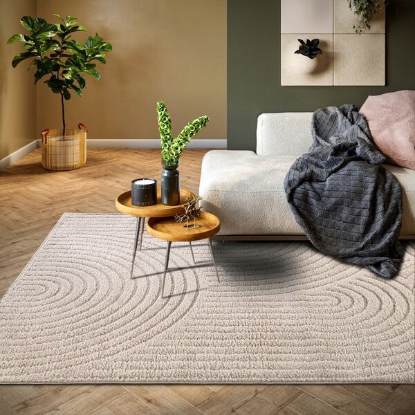 Beżowy dywan 120x170 cm Panglao New York Taupe – Elle Decoration