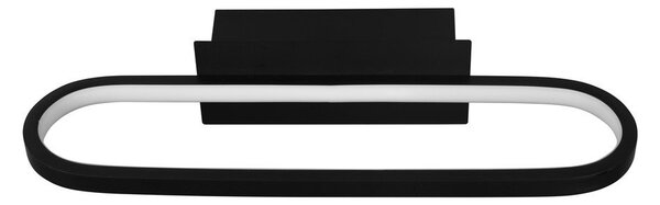 Kinkiet LED w kolorze matowej czerni (dł. 40 cm) Gianni – Trio