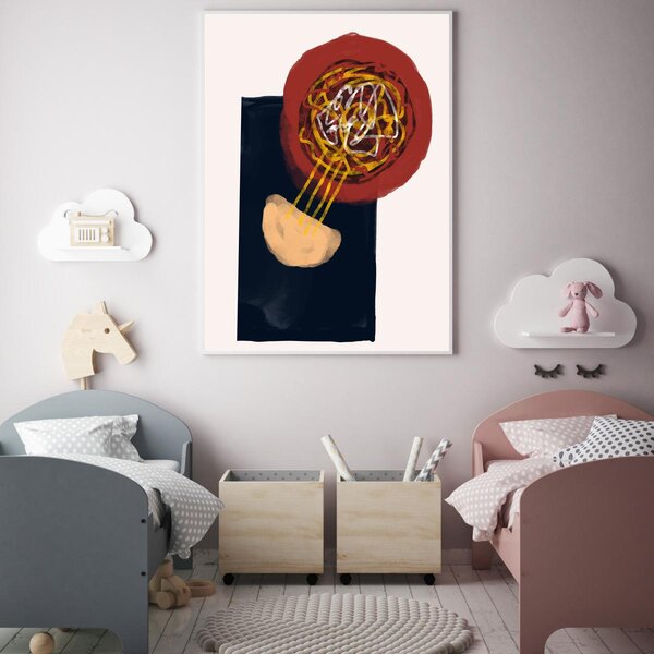 Plakat - Artystyczna abstrakcja (A4)