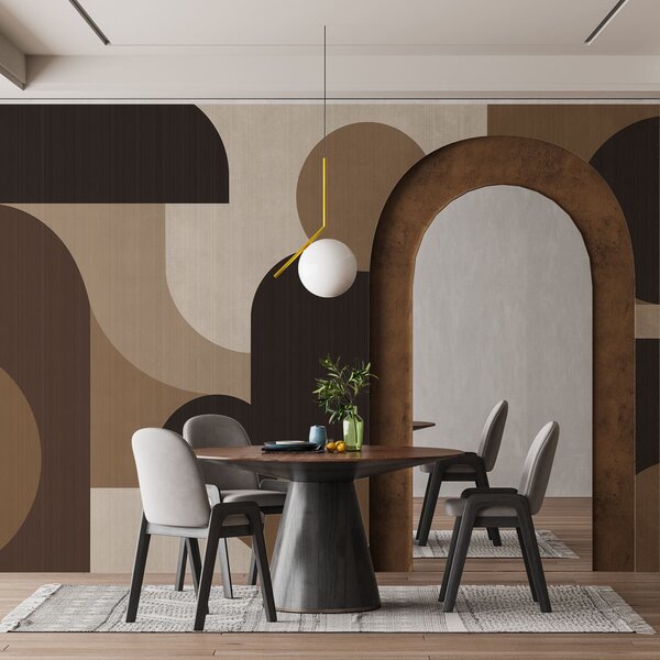 Fototapety Łuki geometryczne, Fototapety Geometryczne, w05653 : Uwalls.pl