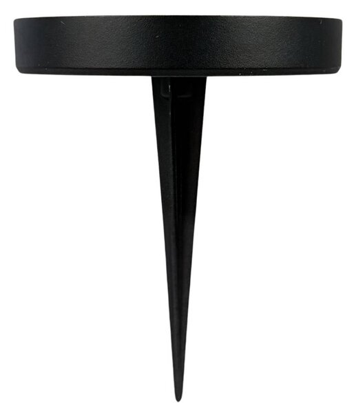 Dyberg Larsen Lampa ogrodowa z grotem ziemnym LED Otera, czarna, IP54 Otera, czarny, aluminium, nowoczesny
