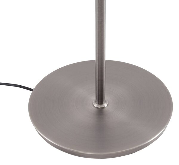 Lampa stojąca LED Raymond Lucande, możliwość ściemniania, aluminiowy / szary / cynkowy, salon / jadalnia, metal, nowoczesny