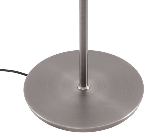 Lampa stojąca LED Raymond Lucande, możliwość ściemniania, aluminiowy / szary / cynkowy, salon / jadalnia, metal, nowoczesny