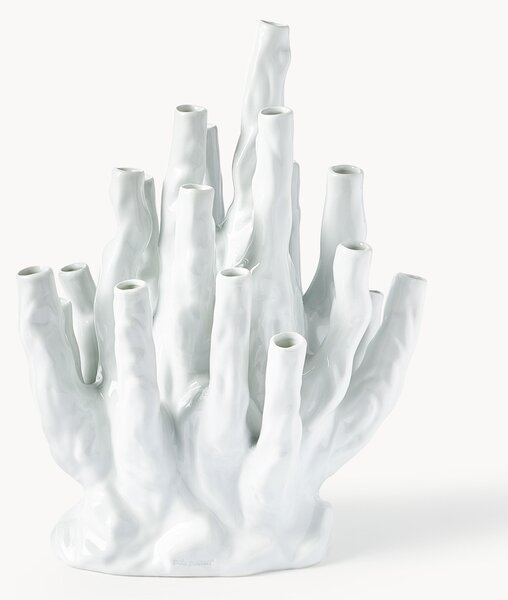 Wazon z porcelany Coral, W 40 cm