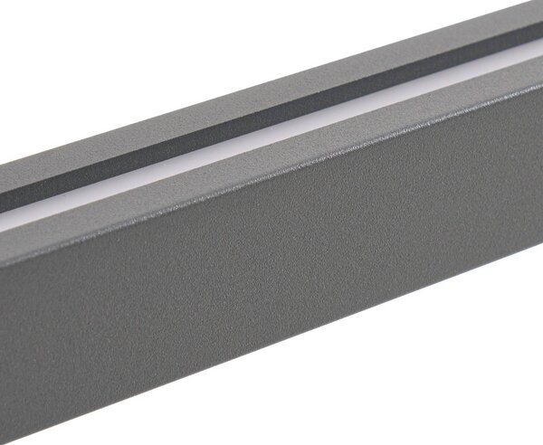 Lindby lampa stojąca LED Zavio, antracyt, szpikulec do ziemi, IP65 Zavio, czarny, aluminium, nowoczesny