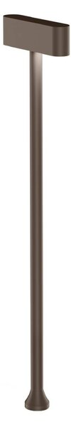 Wever & Ducré Lighting WEVER DUCRÉ słupek oświetleniowy LED Kiosk 1.2 brązowa Wysokość 65 cm 1.2, możliwość ściemniania, brązowy / mosiężny, aluminium
