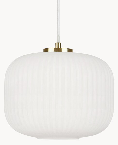 Lampa wisząca ze szklanym kloszem Sober