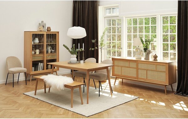 Szare krzesło Creston – Unique Furniture