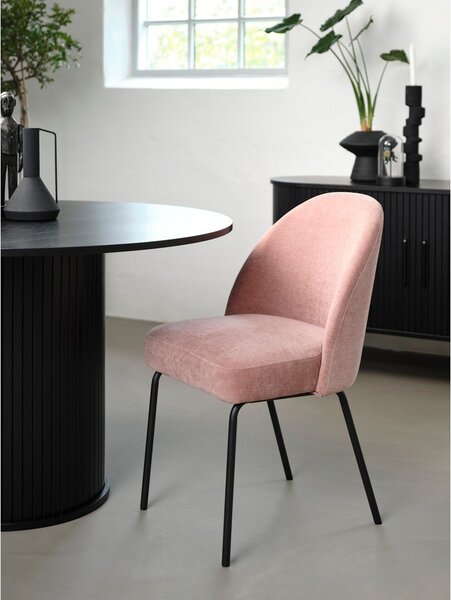 Różowe krzesło Creston – Unique Furniture