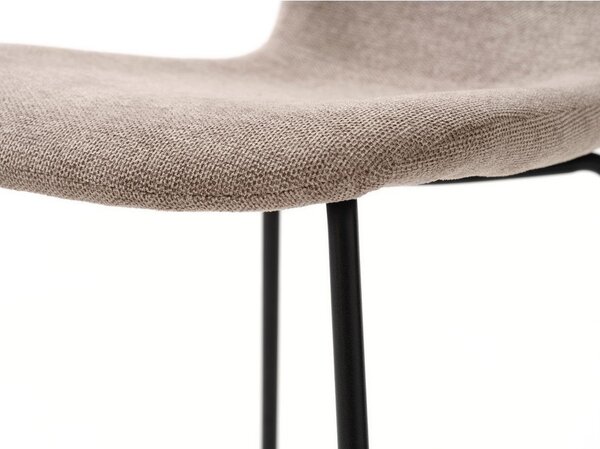 Beżowe krzesło Delta – Unique Furniture
