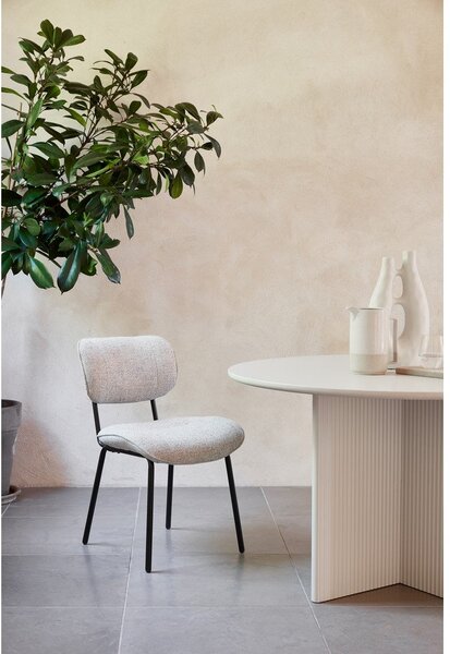 Jasnoszare krzesło Buffalo – Unique Furniture