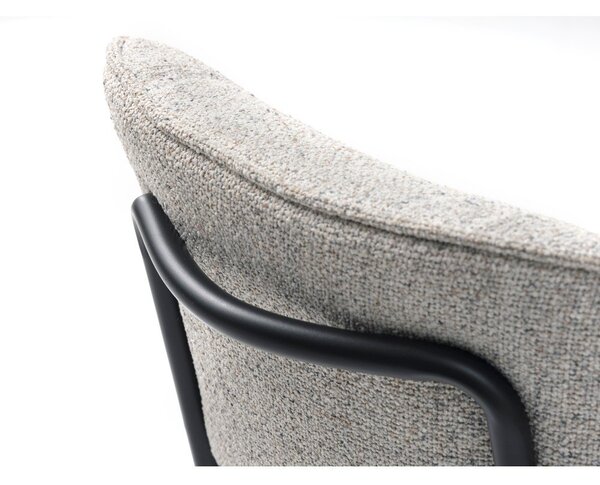 Jasnoszare krzesło Buffalo – Unique Furniture