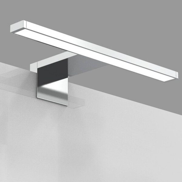 B.K. Licht Kinkiet Mira, chromowy / srebrny, łazienka, metal