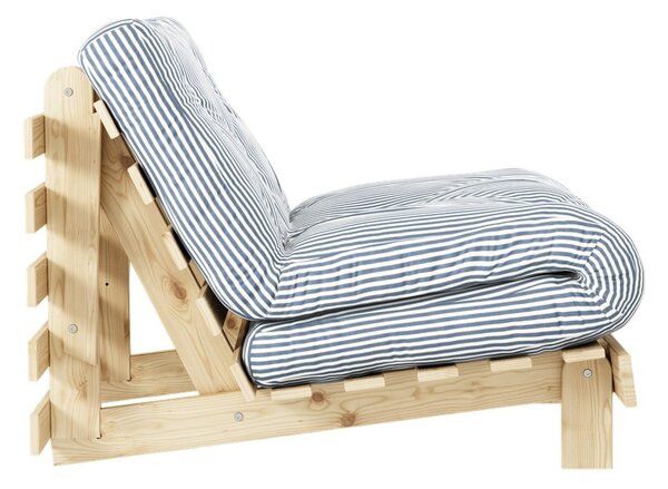 Fotel biały/jasnoniebieski Roots - Karup Design
