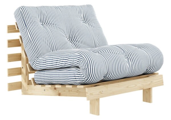 Fotel biały/jasnoniebieski Roots - Karup Design