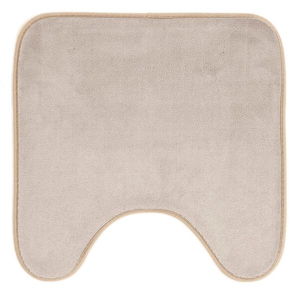 Beżowy dywanik łazienkowy do WC 45x45 cm Vitamine – douceur d'intérieur