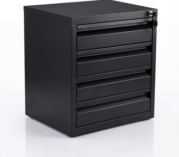Organizer z czterema szufladami 450 x 400 x 300 mm