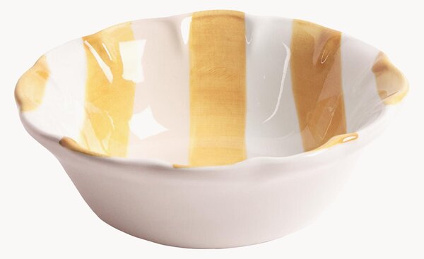 Ręcznie malowana miska Stripe