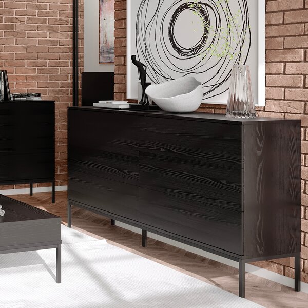Komoda młodzieżowa BLACK 6 szuflad