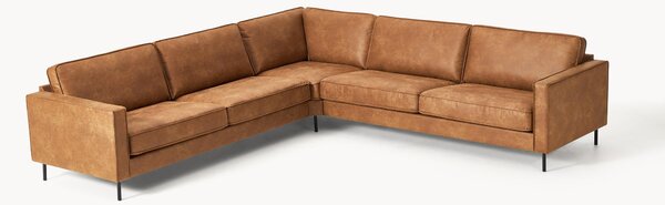 Sofa narożna XL ze skóry Hunter