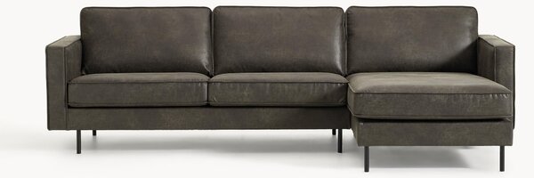 Sofa narożna ze skóry Hunter (3-osobowa)