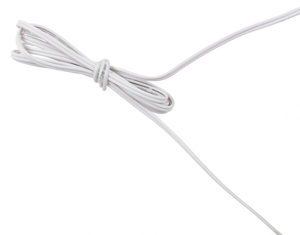 Lampa stojąca Maori Lindby, możliwość ściemniania, biały / opal, biuro, metal, nowoczesny