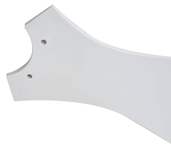 Wentylator sufitowy LED Lucande Kayu, biały, DC, cichy, Ø 132 cm Kayu, biały / opal, salon / jadalnia, tworzywo sztuczne, nowoczesny