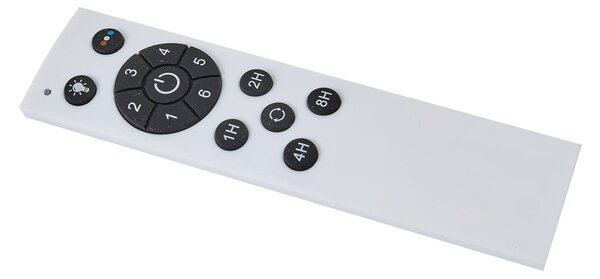 Wentylator sufitowy LED Lucande Kayu, biały, DC, cichy, Ø 132 cm Kayu, biały / opal, salon / jadalnia, tworzywo sztuczne, nowoczesny