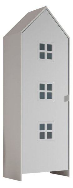 Biała szafa dziecięca 58x172x37 cm Casami Bruges – Vipack