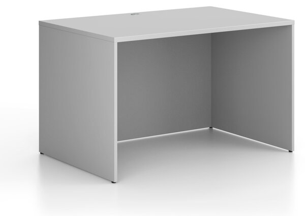 Biurko FRAME, 120x80 cm, szary