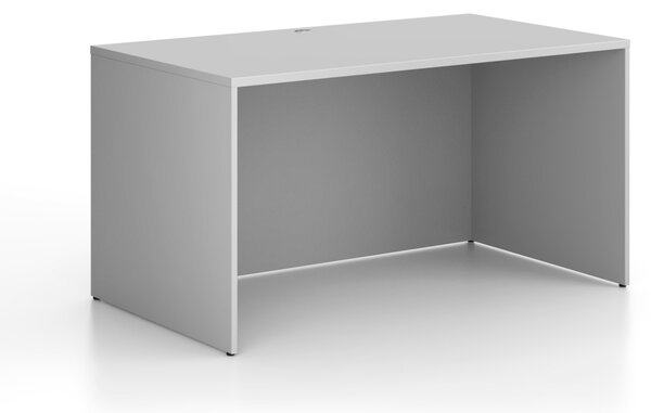 Biurko FRAME, 140x80 cm, szary
