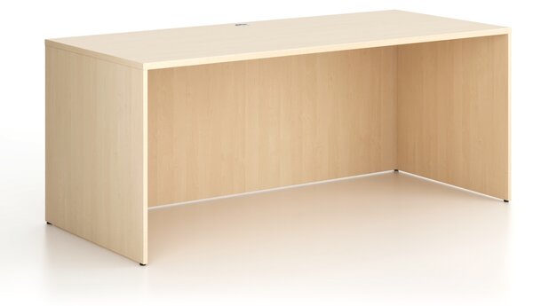 Biurko FRAME, 180x80 cm, brzoza