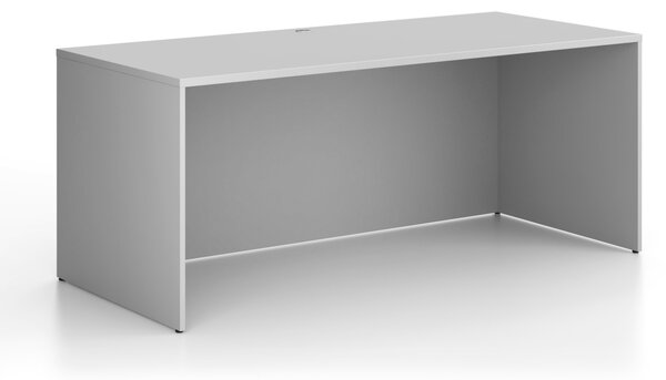 Biurko FRAME, 180x80 cm, szary