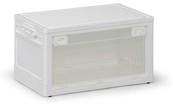 Składany regałowy pojemnik do przechowywania L 37 l, 459x320x250 mm, biały