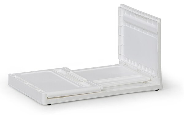 Składany regałowy pojemnik do przechowywania L 37 l, 459x320x250 mm, biały