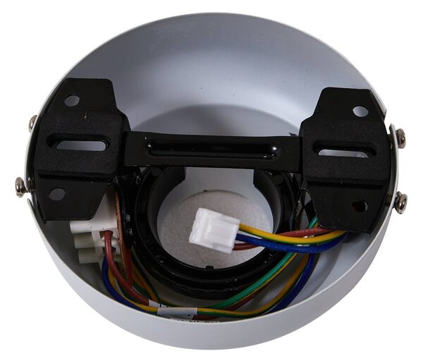 Lucande Wentylator sufitowy LED Omendo, biały, DC, cichy, CCT Omendo Lucande, możliwość ściemniania, biały / opal, salon / jadalnia, metal, nowoczesny