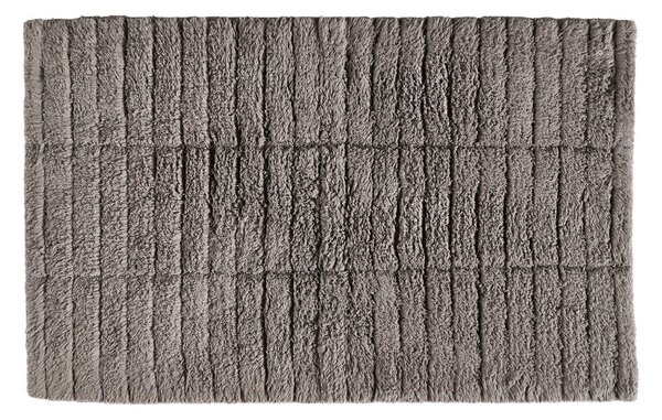 Szarobrązowy dywanik łazienkowy 80x50 cm Tiles − Zone